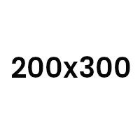 200x300 cm