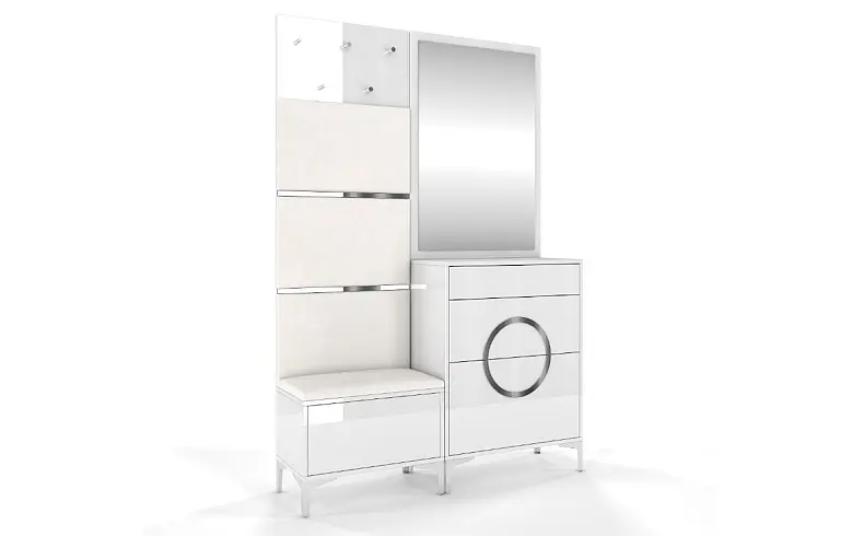 Modułowy zestaw eleganckich mebli do przedpokoju