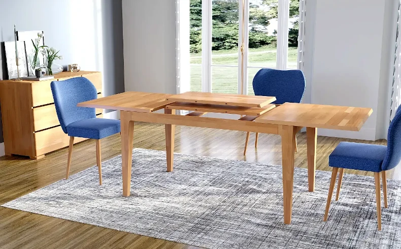 Solidny drewniany stół Visby Cortena
