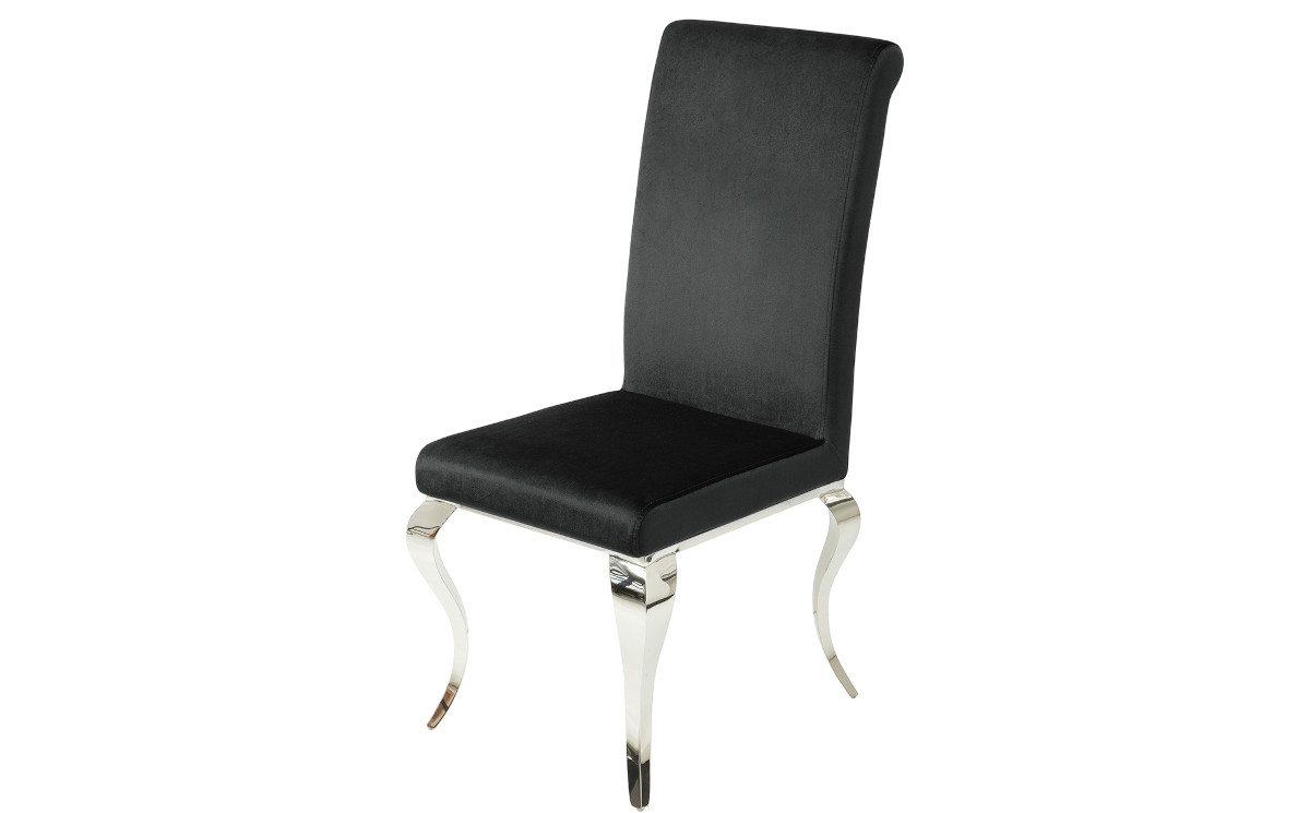 Krzesło w czarnym kolorze
