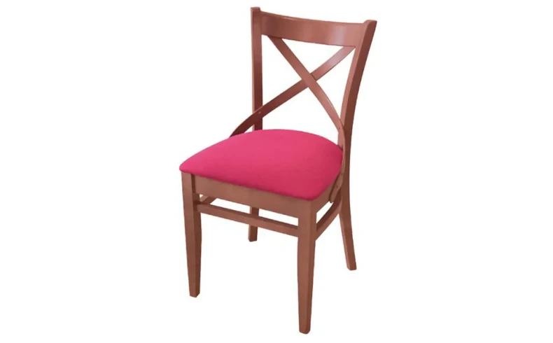 Wygodne krzesło drewniane
