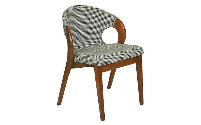 Eleganckie krzesło w stylu retro