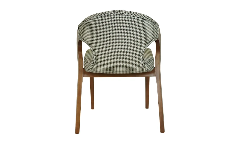 Wygodne krzesło z wytrzymałą tapicerką