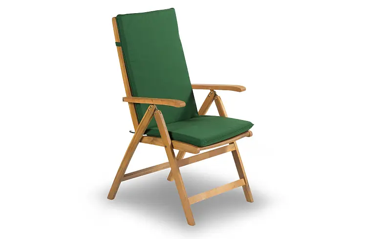 Funkcjonalne krzesło ogrodowe z drewna