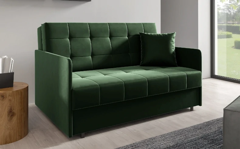 Kompaktowa sofa amerykanka do salonu