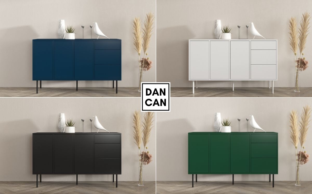 Kolekcja Dancan Mirka - modne kolory mebli do salonu