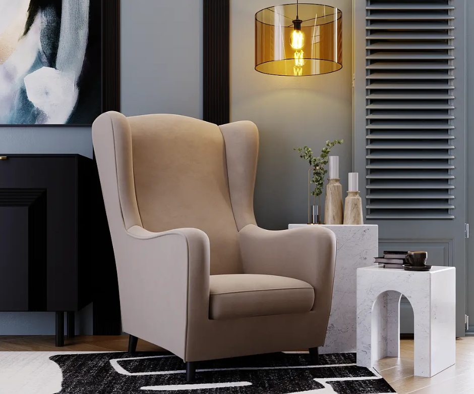 Wygodny i nowoczesny fotel to ozdoba i komfort zarówno w sypialni jak i salonie