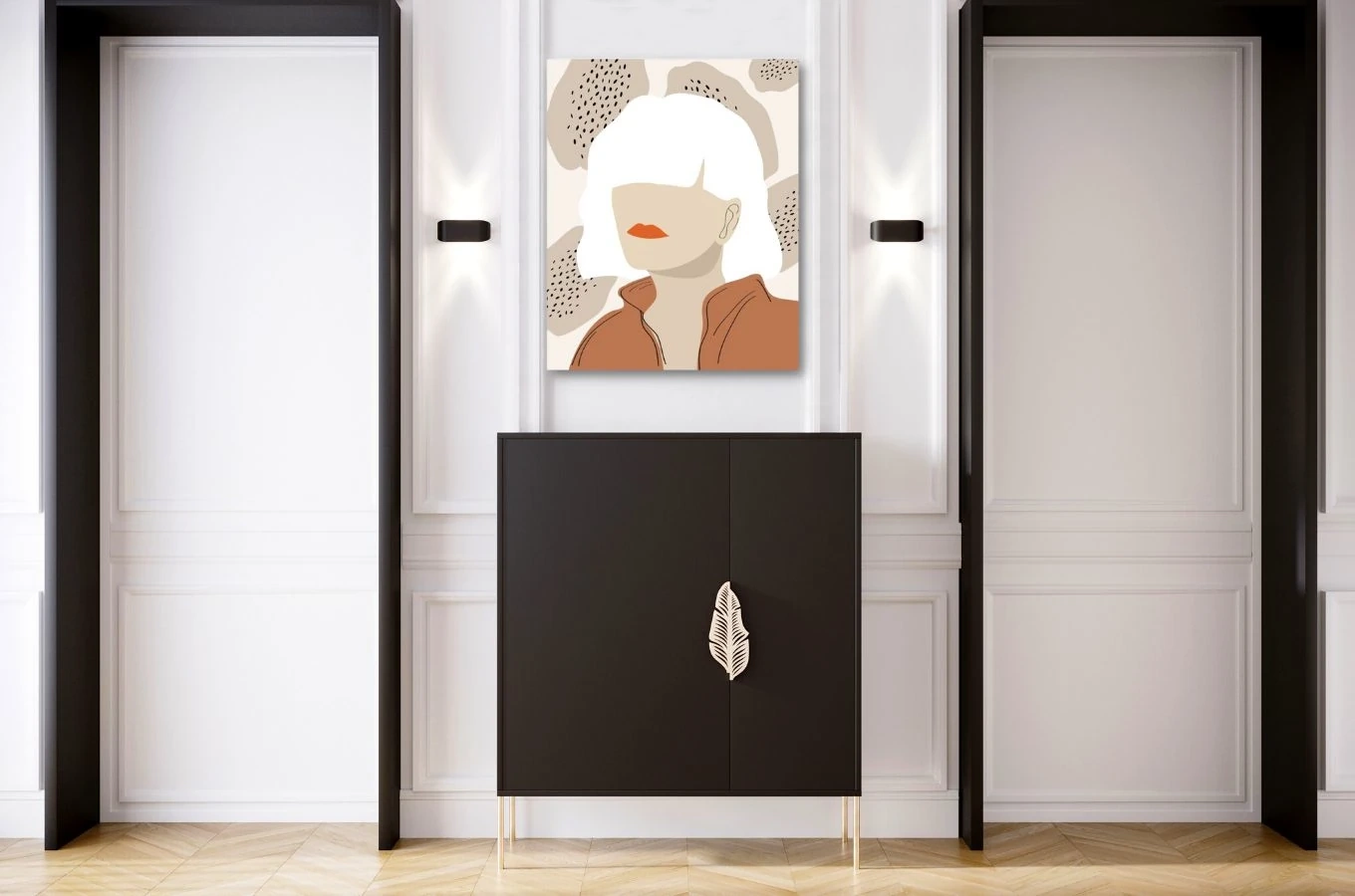 LAILA obraz na płótnie / dostępny w 3 rozmiarach