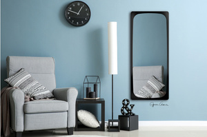 Prostokątne lustro FELONI / rama dostępna w 4 kolorach