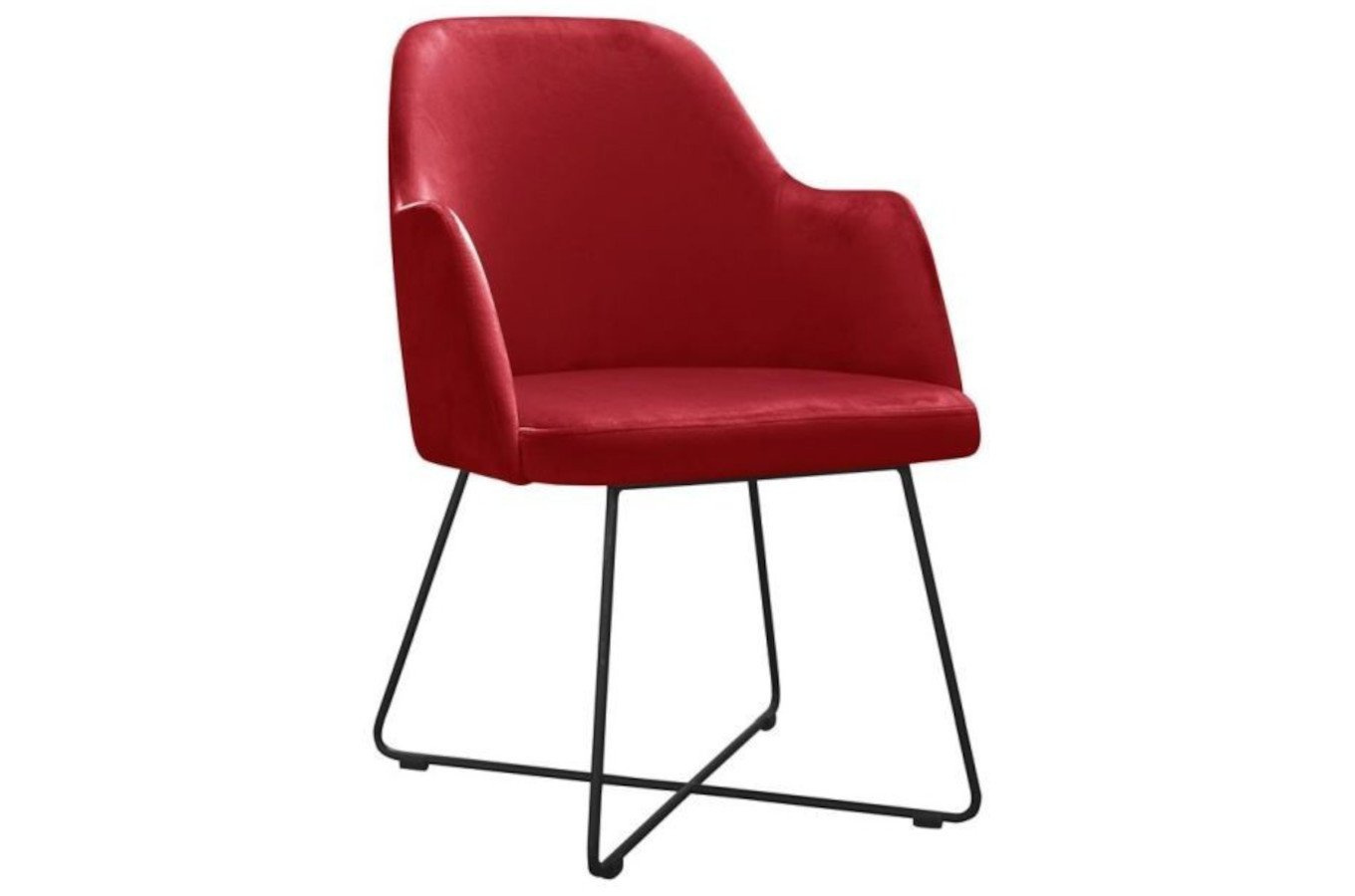 Nowoczesne krzesło tapicerowane z podłokietnikami BLEIK X