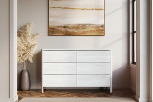 Drewniana komoda bukowa Visby MODENA LOW 150