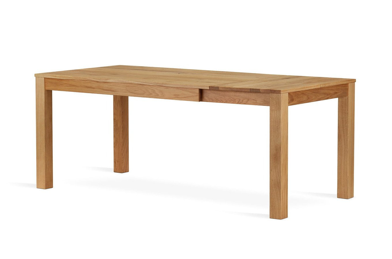 Nowoczesny rozkładany stół dębowy ANDERS 140-190 x 90 cm (dąb naturalny)