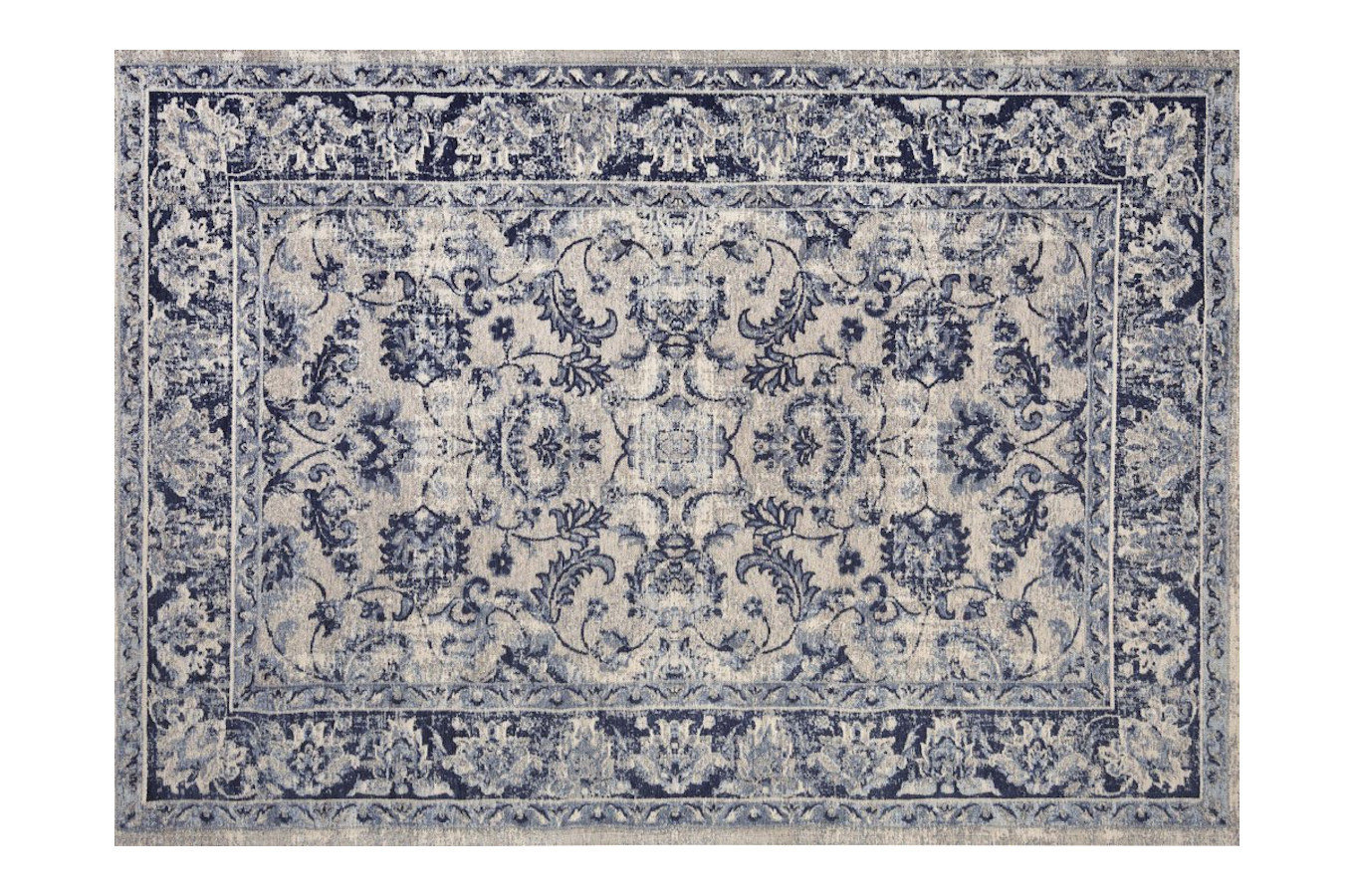 Dywan łatwoczyszczący TEBRIZ ANTIQUE BLUE 160x230 cm