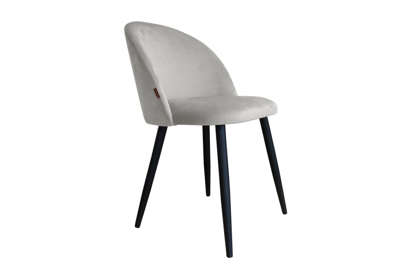 Tapicerowane krzesło CELYN na metalowych nogach