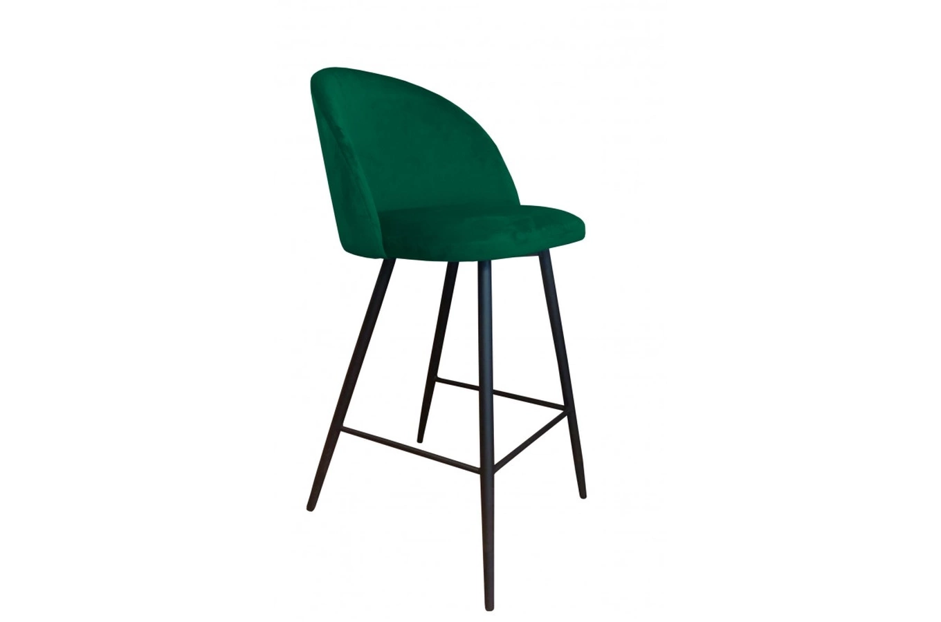 Tapicerowany hoker CELYN na metalowych nogach