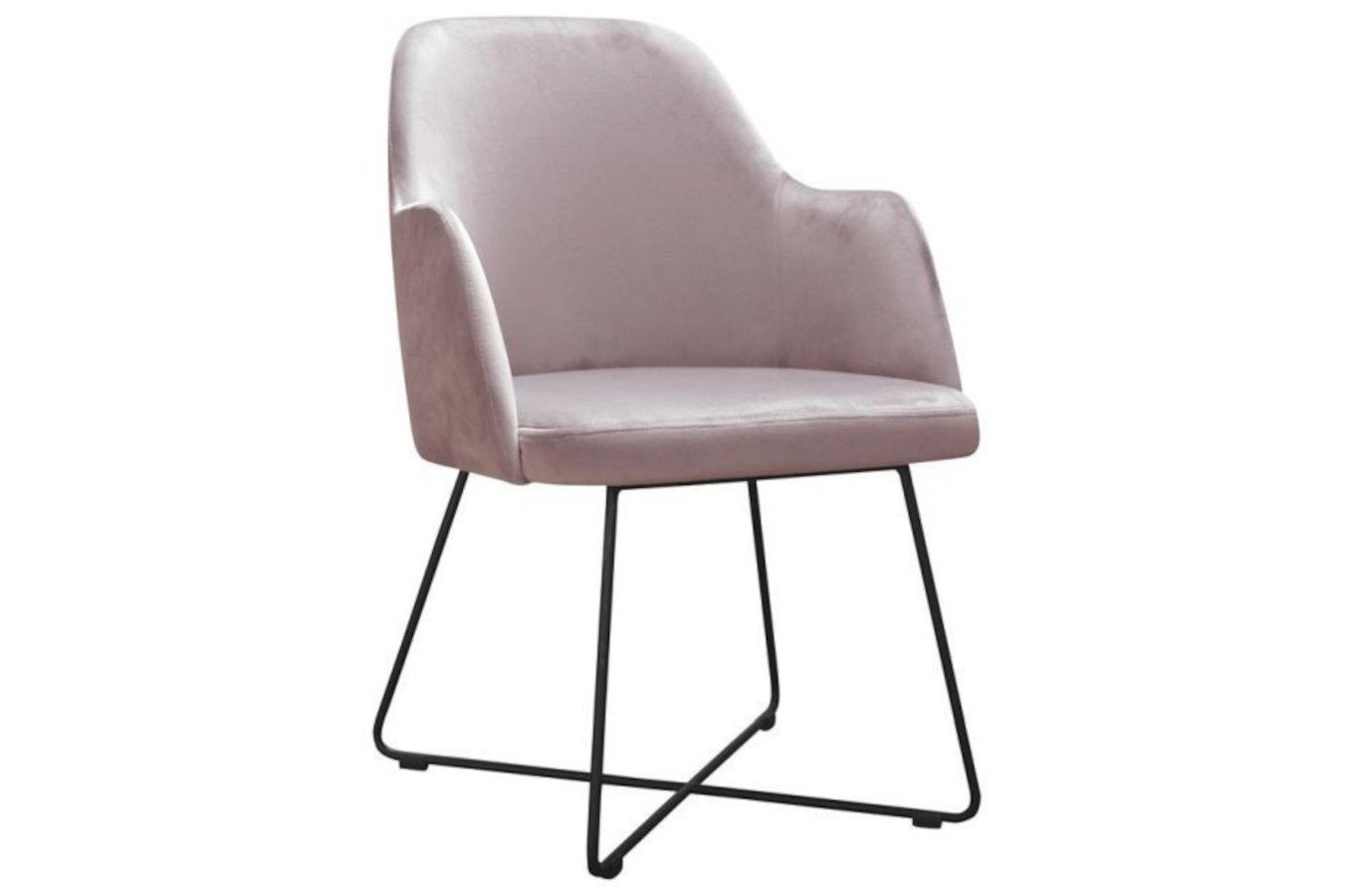 Nowoczesne krzesło tapicerowane z podłokietnikami BLEIK X