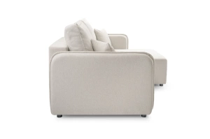 Nowoczesny rozkładany narożnik MUSA z pojemnikiem na pościel