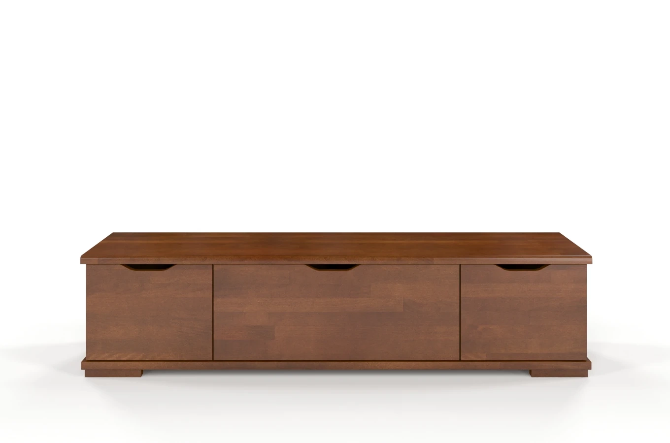 Drewniana szafka RTV bukowa Visby ARHUS z szufladami / szer. 157 cm