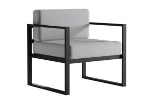 Tapicerowany fotel do ogrodu MONACO