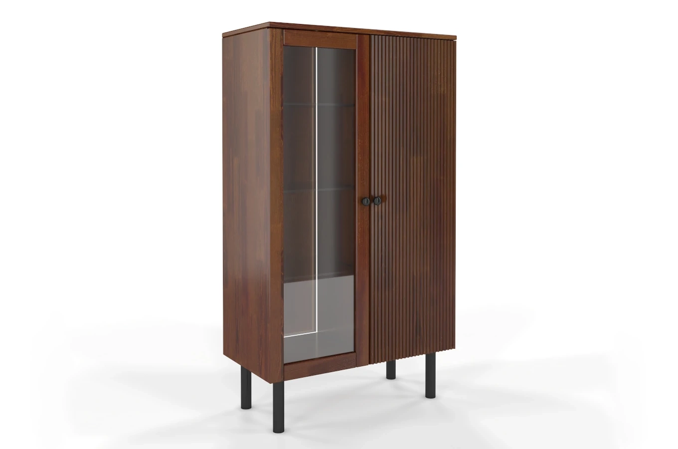 Witryna sosnowa Visby NORVIK High / szer. 80 cm