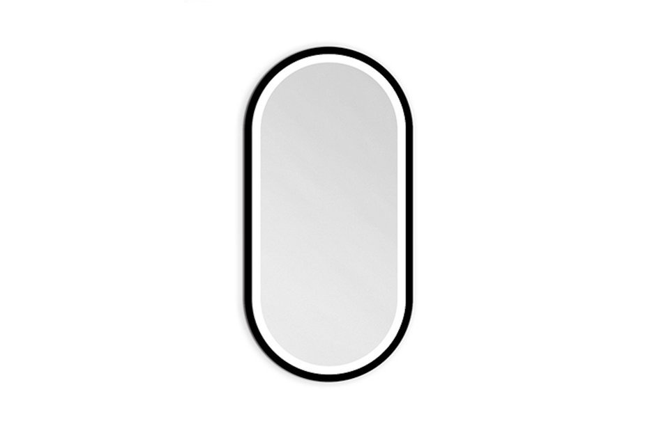 Nowoczesne lustro KORIA LIGHT z oświetleniem LED / rama dostępna w 5 kolorach