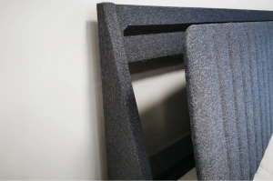 Łóżko lewitujące drewniane bukowe Visby ULF