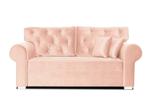 Elegancka sofa ROSIE z  pikowanym oparciem / szerokość 185 cm