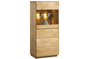 Drewniana witryna Atlanta / szer. 61 cm