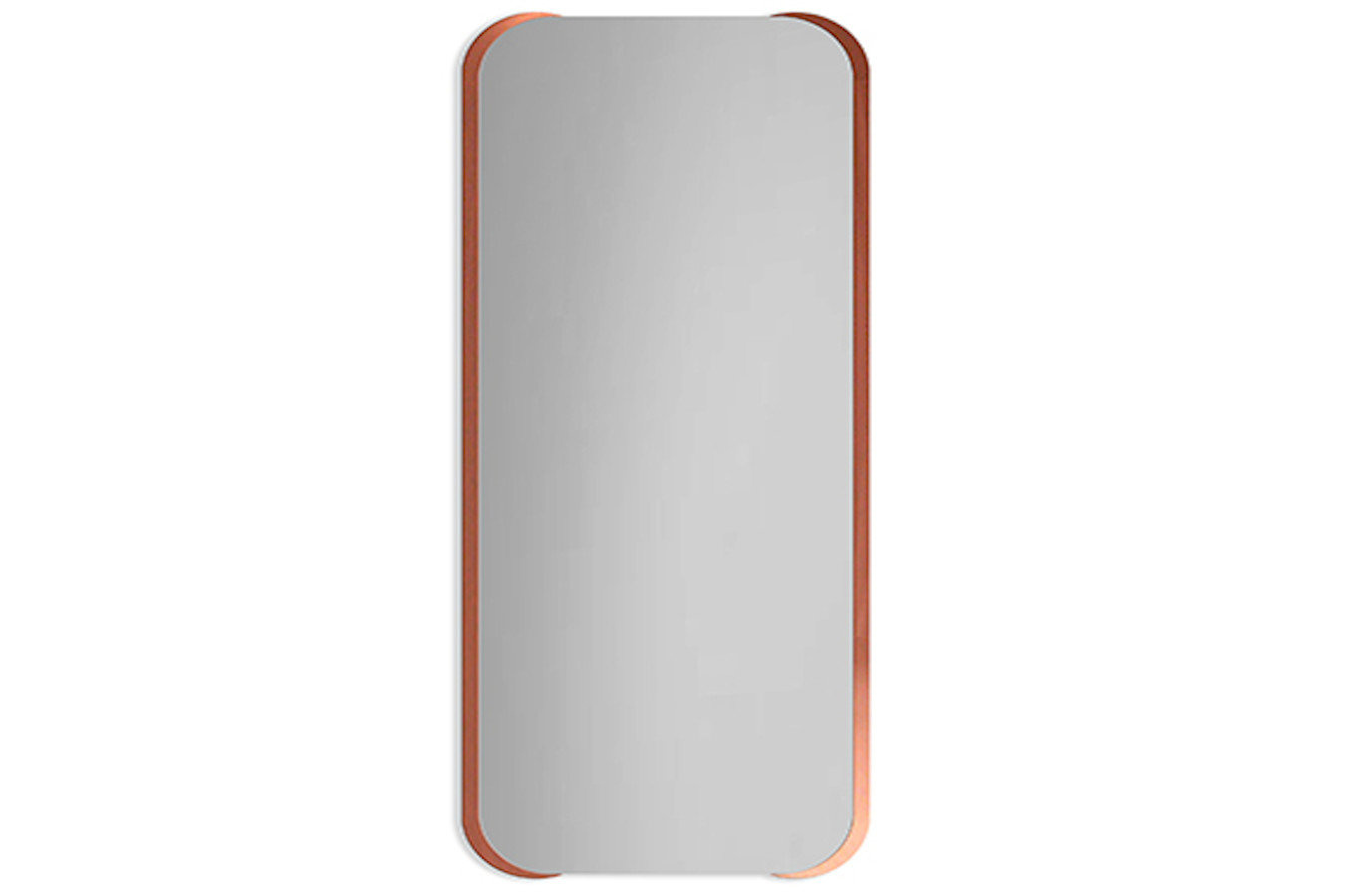 Prostokątne lustro MEZALI / rama dostępna w 5 kolorach