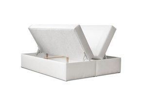 Tapicerowane łóżko kontynentalne VOXMAN bez zagłówka