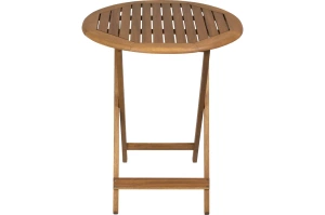 Zestaw mebli MADERA z drewna akacjowego na balkon lub taras / stolik + 2 krzesła