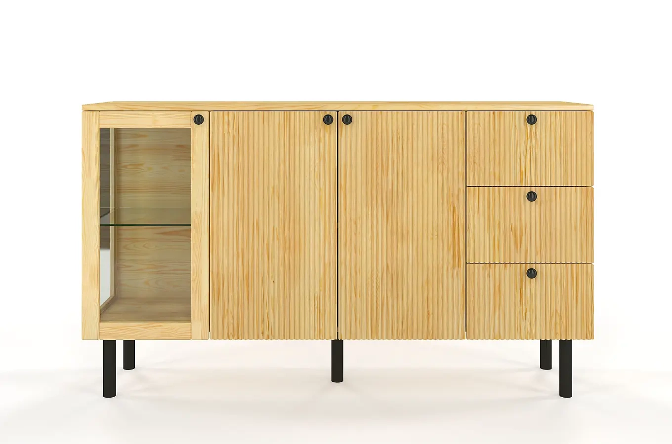 Komoda sosnowa Visby Norvik / szer. 160 cm