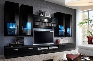 Meblościanka LYRA NIGHT / 4 warianty kolorystyczne do wyboru / szer. 300 cm