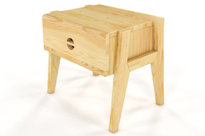 Szafka nocna drewniana sosnowa Visby RADOM / szer. 45 cm