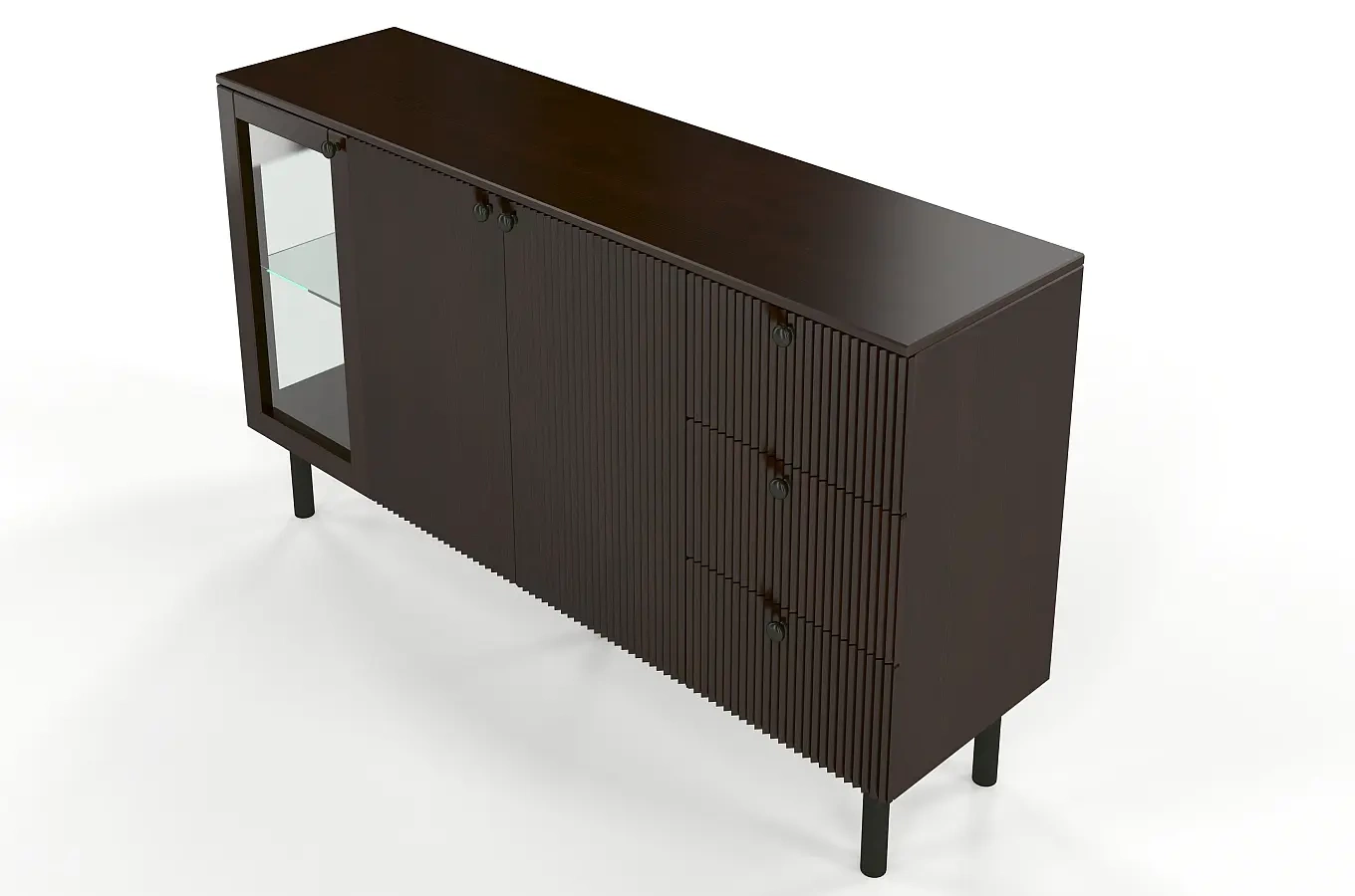 Komoda sosnowa Visby Norvik / szer. 160 cm