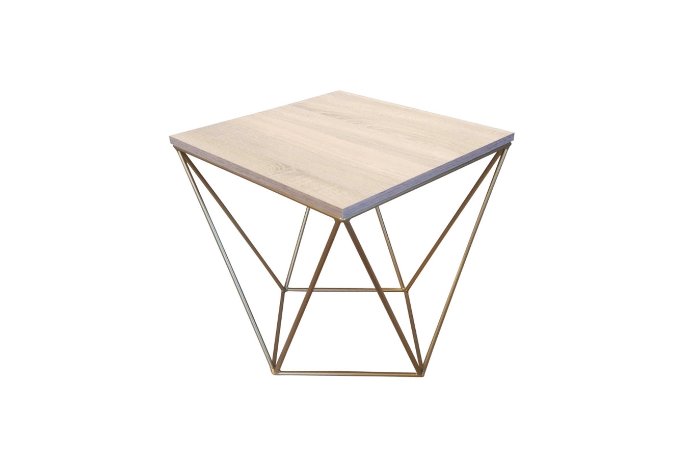 Druciany stolik kawowy MARKONI / kolor blatu i podstawy do wyboru!