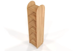 Regał drewniany bukowy Visby KLIPPEN / 3 szerokości