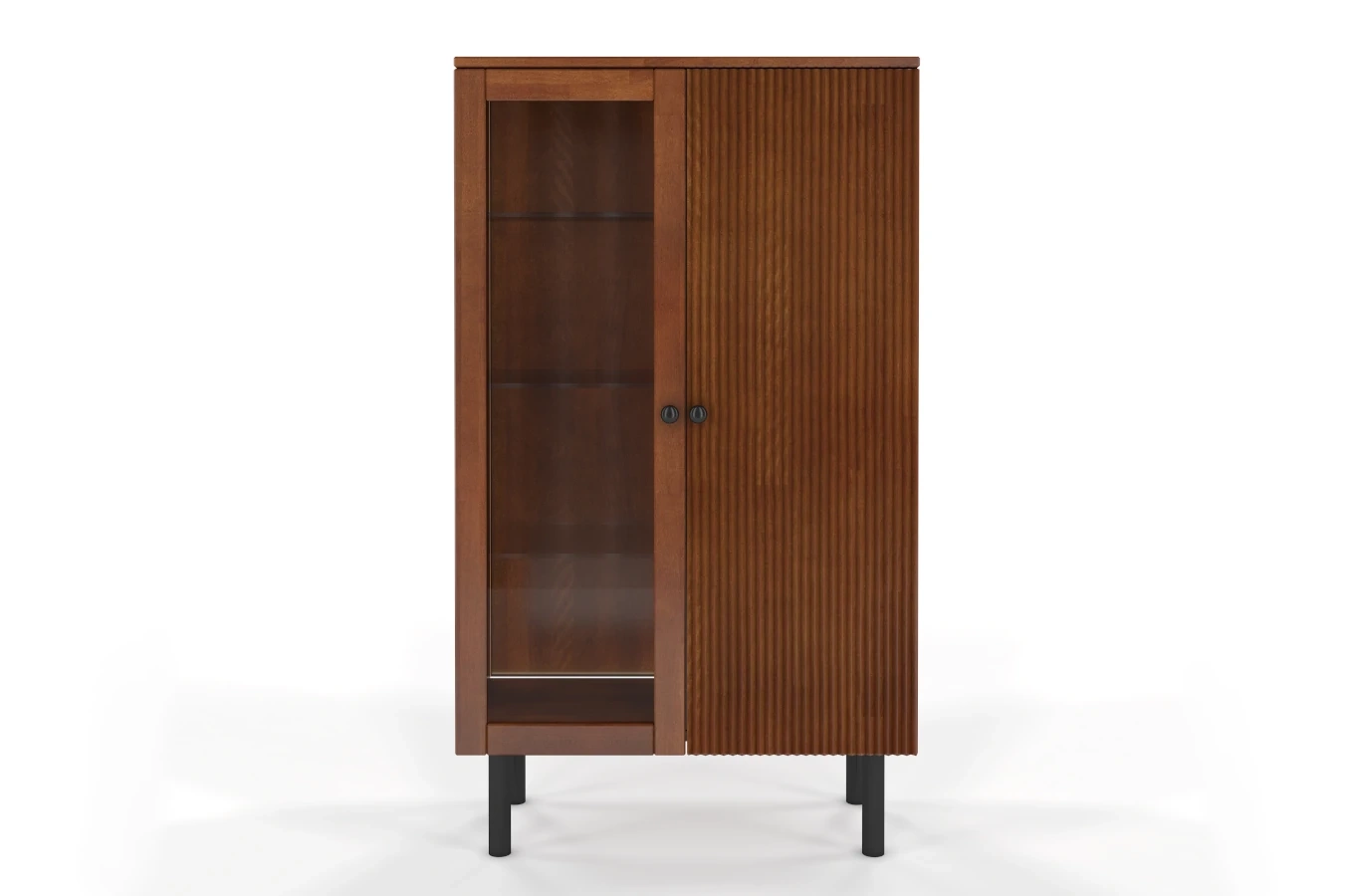 Witryna bukowa Visby NORVIK High / kolor orzech