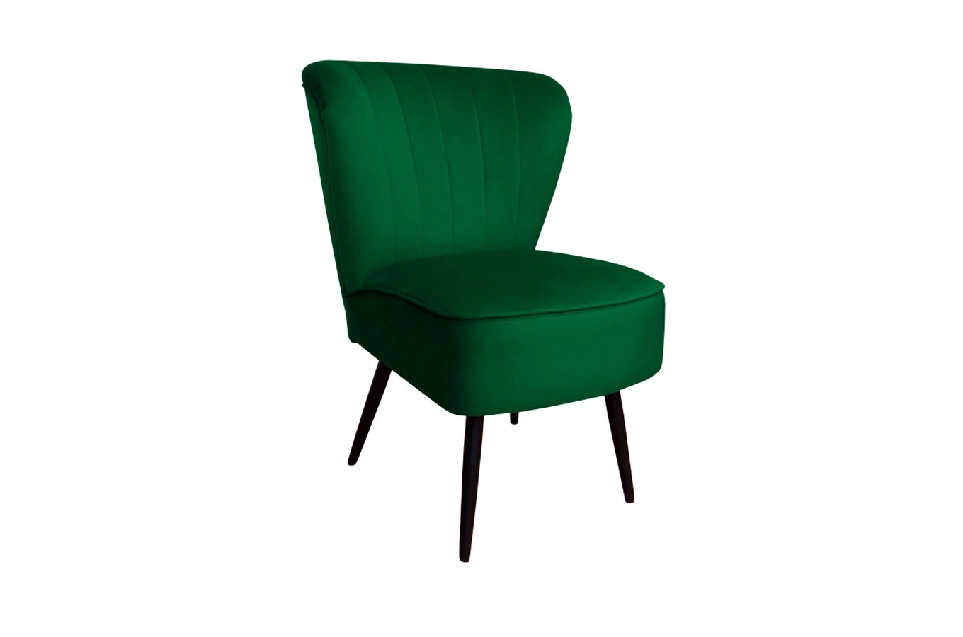 Tapicerowany fotel BOLSZEWIK na metalowych nogach