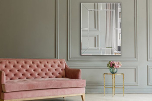 Prostokątne lustro FENIR