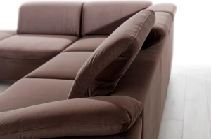 Nowoczesny narożnik CORTEZ z funkcją spania i pojemnikiem na pościel