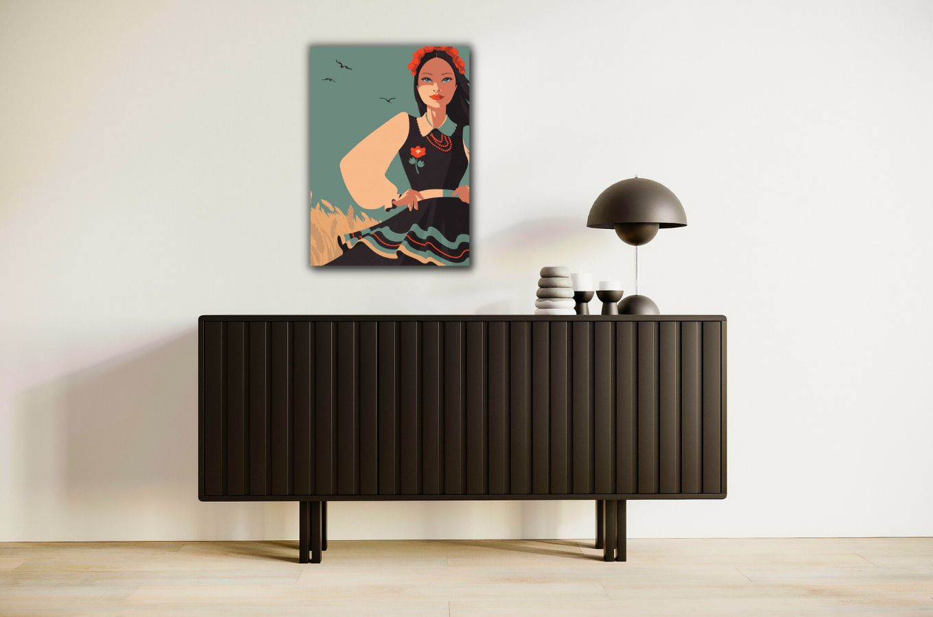 WANDA obraz na płótnie 40 x 30 cm