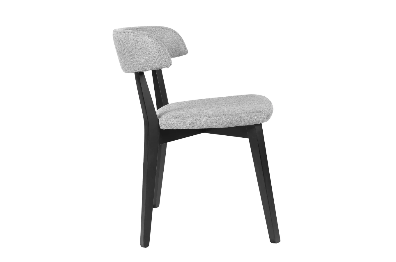 Drewniane krzesło 938 z tapicerowanym siedziskiem