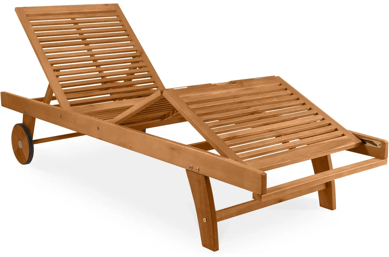 Leżak ogrodowy SINTRA z beżową poduszką