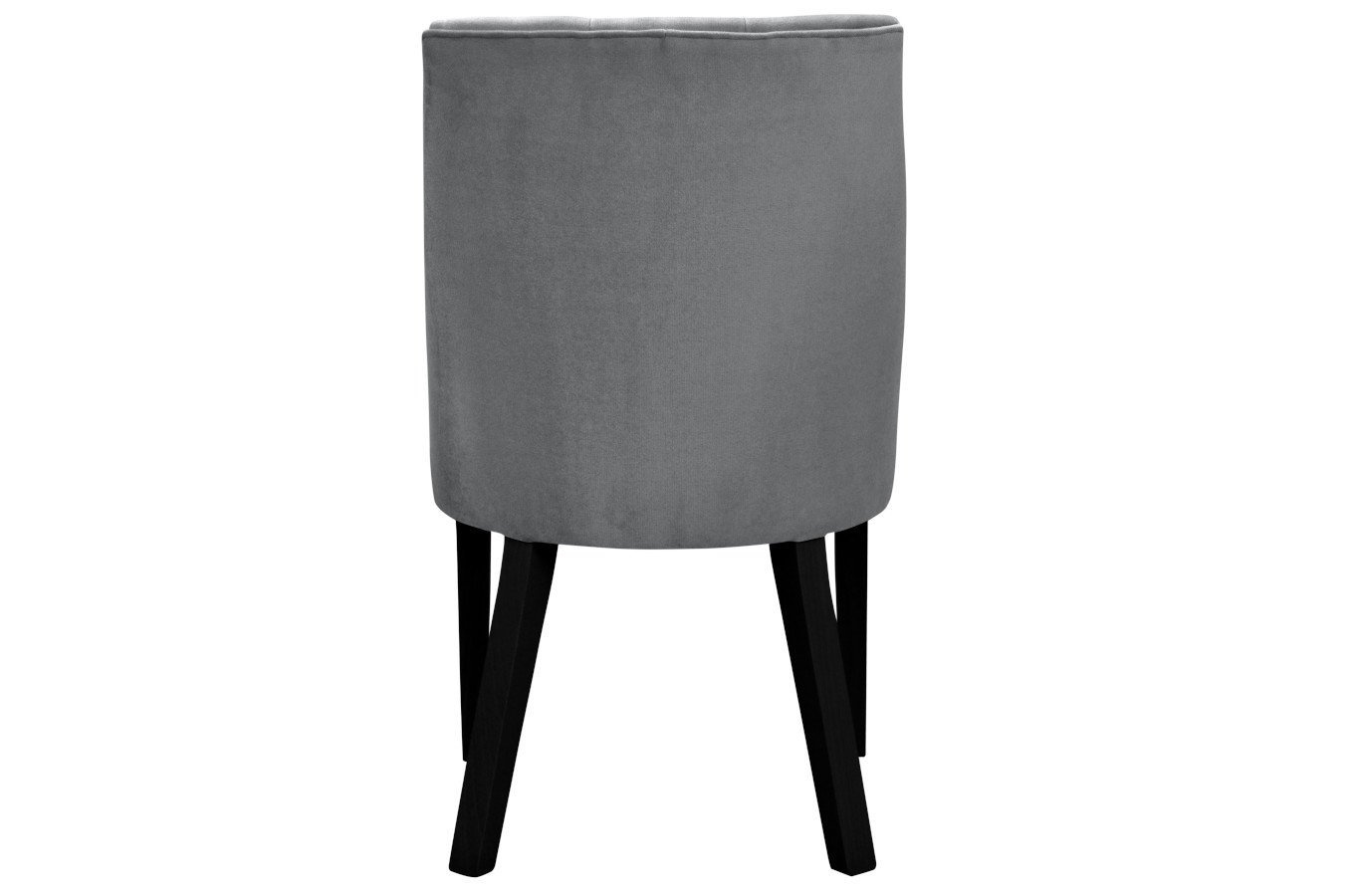 Eleganckie pikowane krzesło DONNA CHESTERFIELD na drewnianych nogach