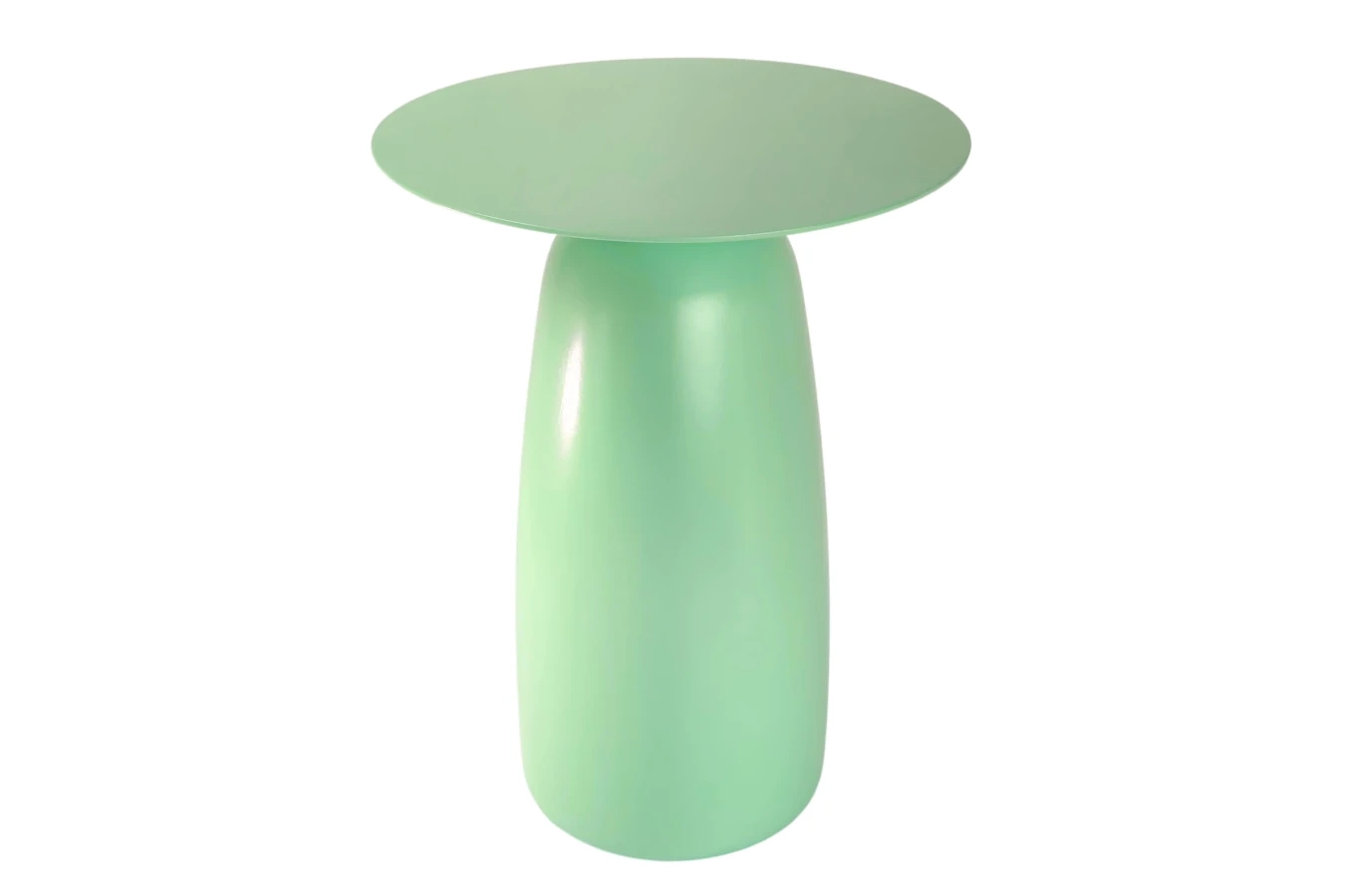 Stolik drewniany Kayani BAOBAB 44 różne kolory, wys. 44 cm / kolor pudrowa zieleń