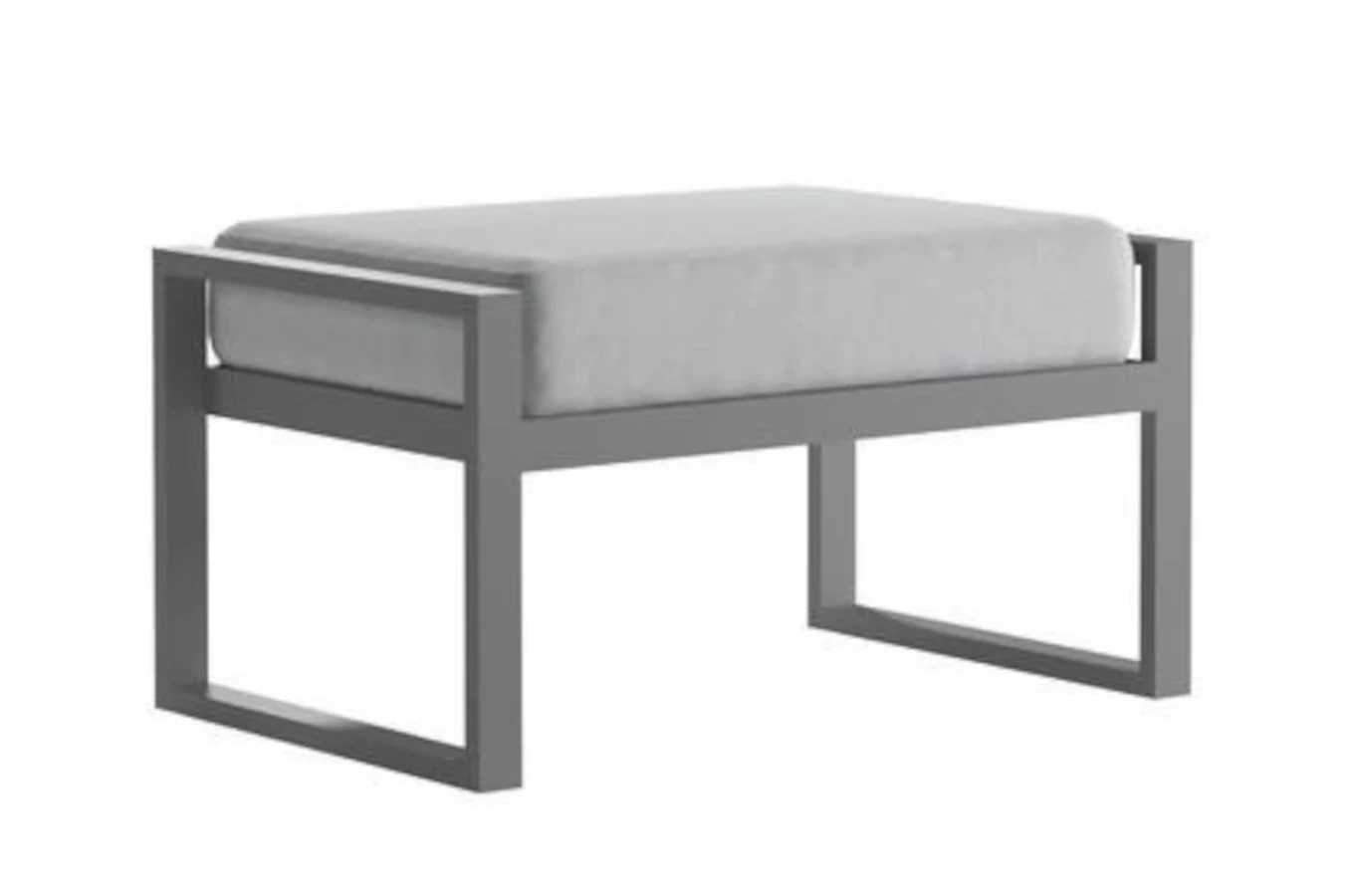 Tapicerowany puf do ogrodu MONACO