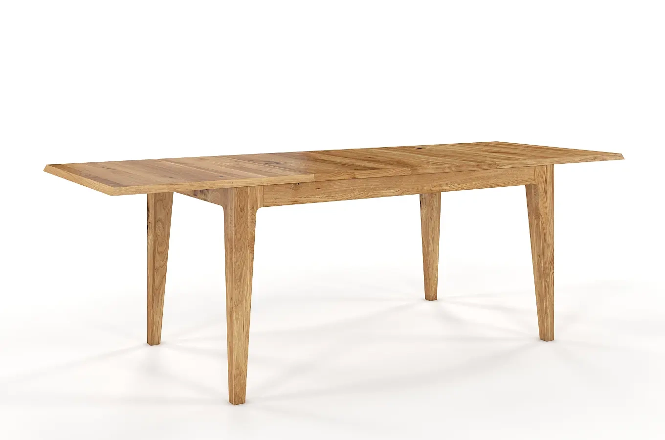 Stół drewniany dębowy rozkładany Visby CORTENA 140-220 cm / olej naturalny