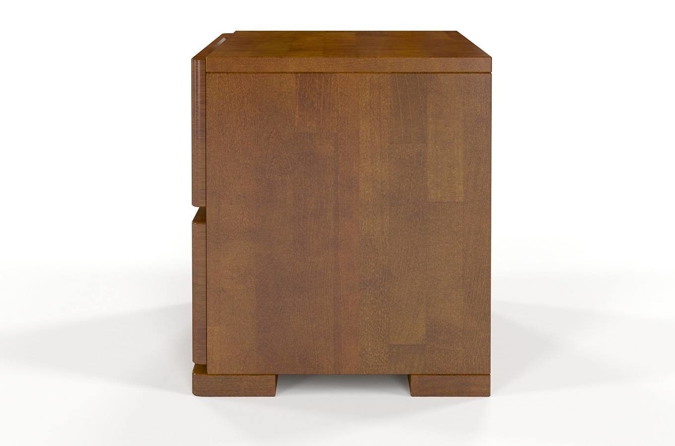 Drewniana szafka nocna bukowa Visby Sandemo High 2S / kolor naturalny