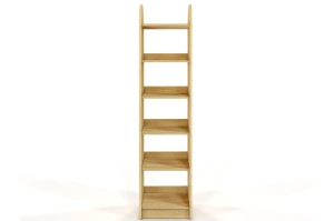 Regał drewniany sosnowy Visby KLIPPEN / 3 szerokości